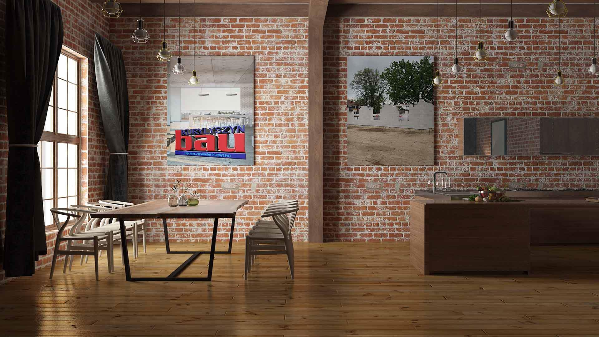 Kurylyszyn Hochbau Header für Ein- und Mehrfamilienhäuser