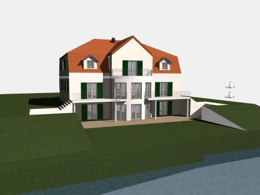 Kurylyszyn Hochbau - 3D Darstellung Villa